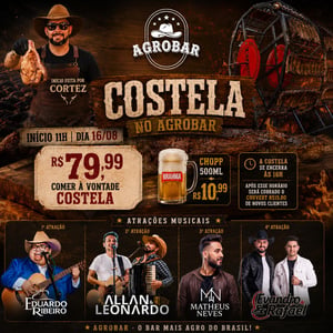 Costela no Agrobar