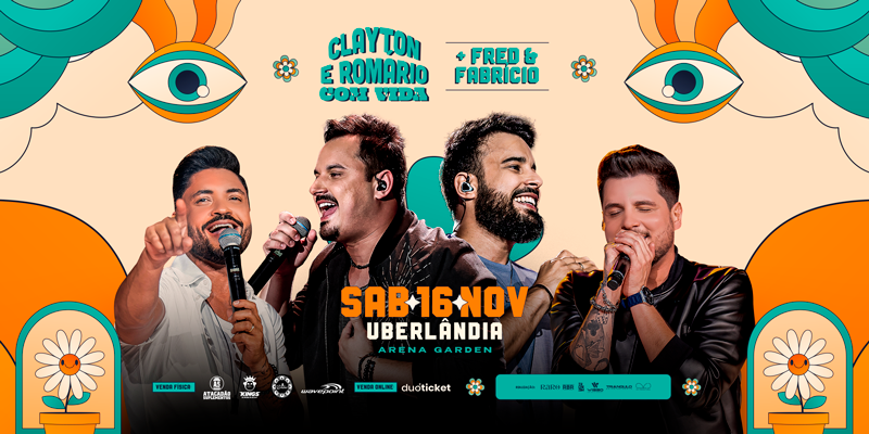 Clayton E Romário Com Vida Uberlândia