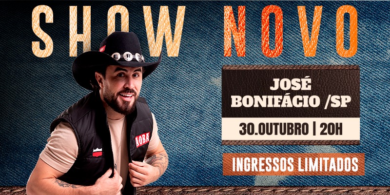 MARCUS CIRILLO em JOSÉ BONIFÁCIO - SP (SHOW NOVO)