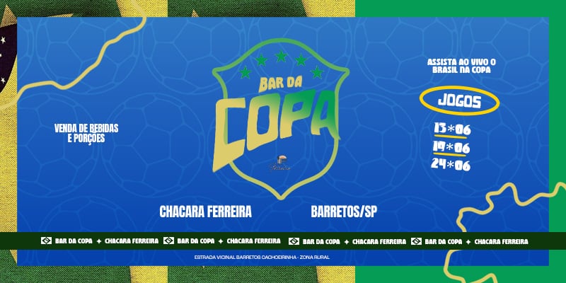 Bar da Copa na Arena Ferreira