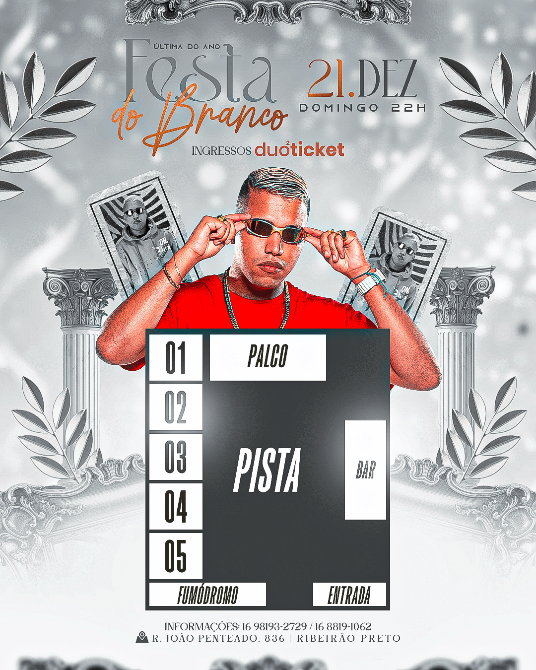Mapa do evento