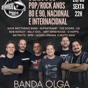 Banda Olga - O lado B do Pop Rock 80 e 90