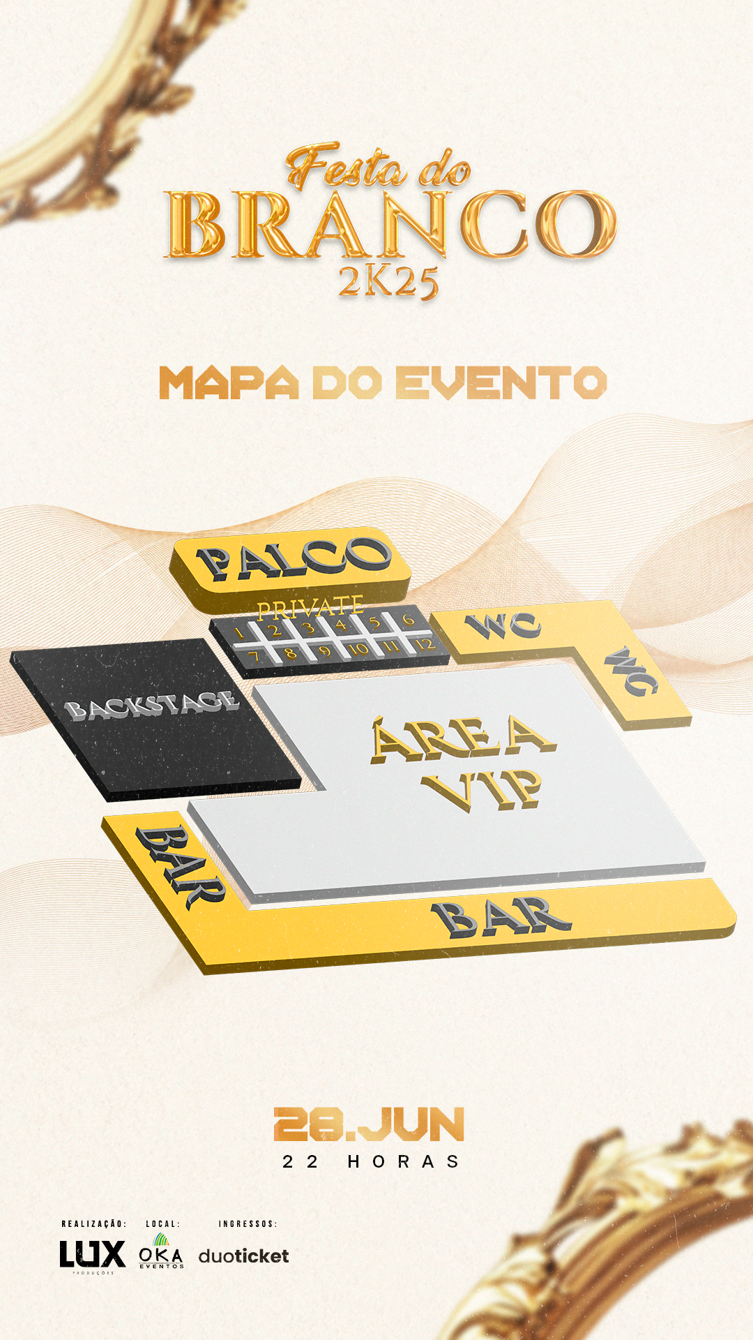 Mapa do evento