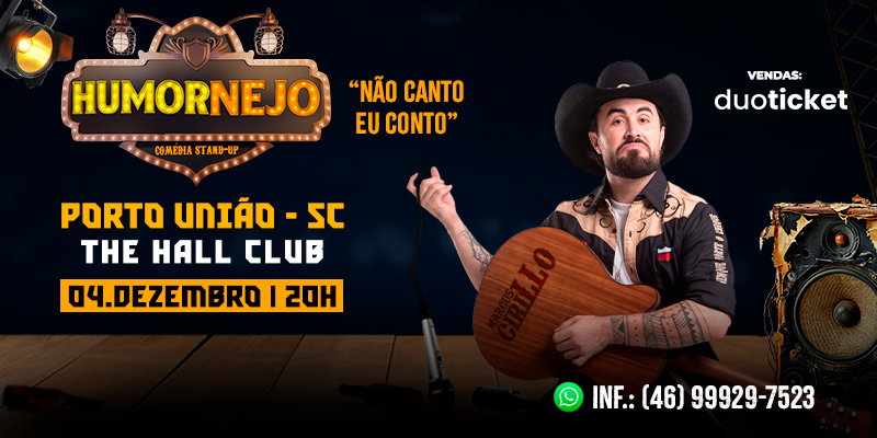 MARCUS CIRILLO em PORTO UNIÃO – SC (Show Novo)