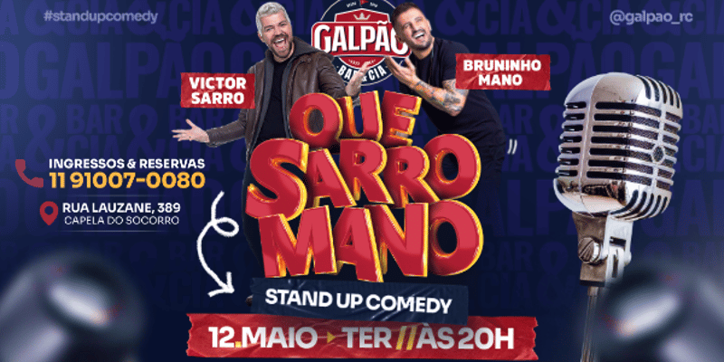 Que Sarro Mano - São Paulo