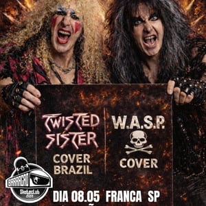 Especial Twisted Sister e W.A.S.P.