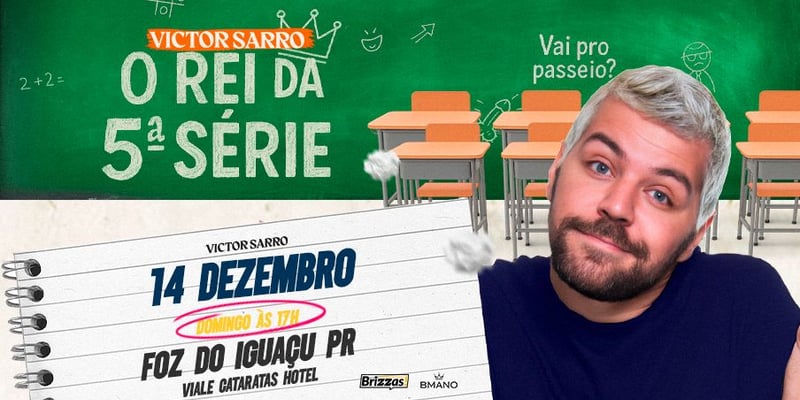 Victor Sarro em Foz do Iguaçu - PR