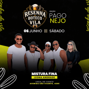 Resenha do boteco da VILLA Edição Pagonejo