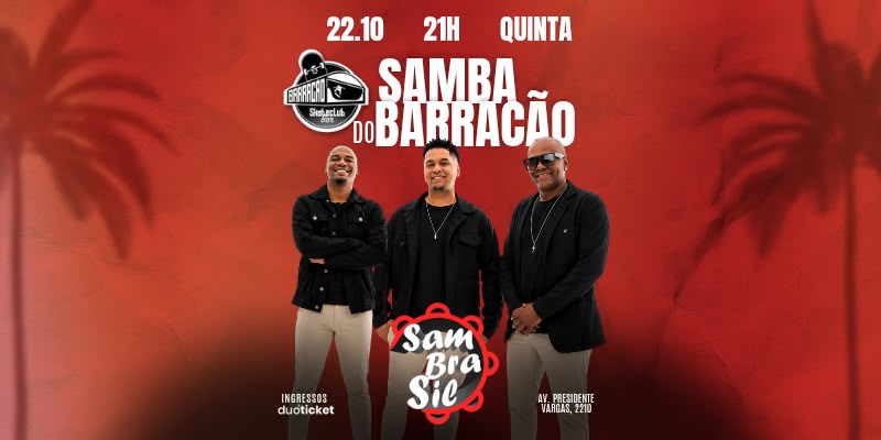 Samba do Barracão com Grupo Sambrasil