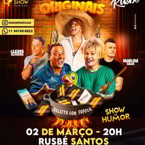 QUASE ORIGINAIS LEO PICADIAS E ANA MARIA BRISA EM SANTOS