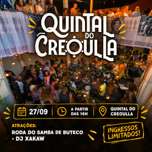 Quintal do Creoulla - 27/09