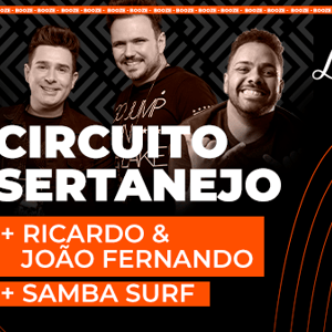 Booze Sábado - Circuito Sertanejo 