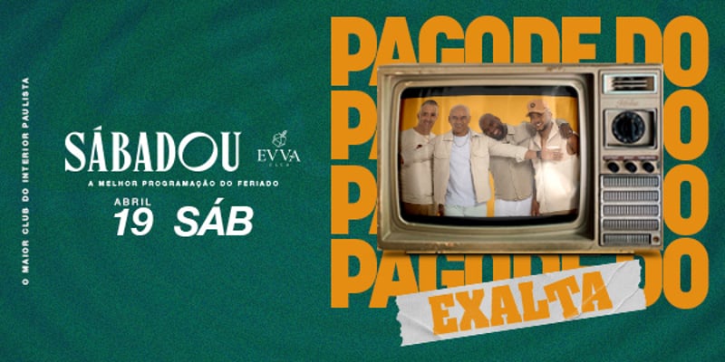 Pagode do Exalta - Evva club