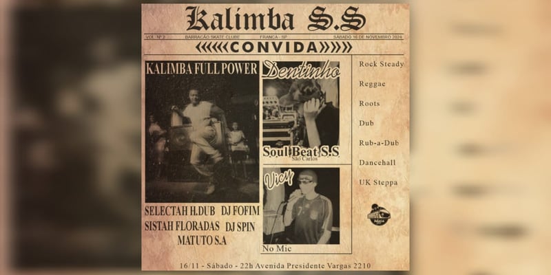 Kalimba Sound System convida