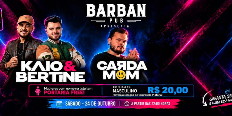 BARBAN PUB - SÁBADO
