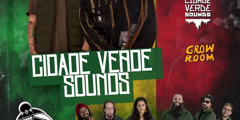 Cidade Verde Sounds + Banda GrowRoom no Barracão