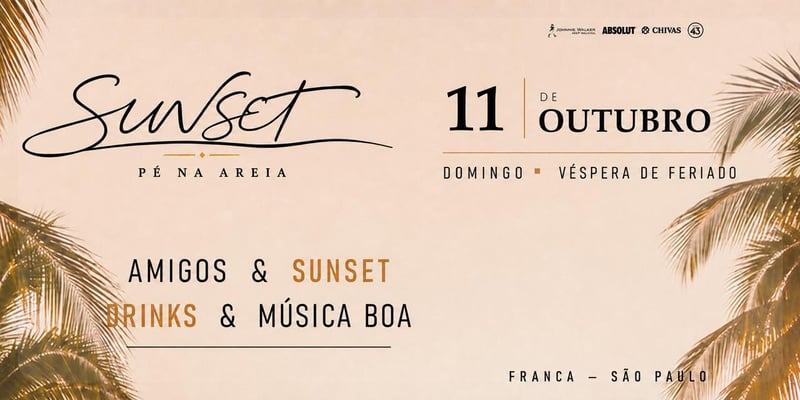 Sunset - Pé na Areia