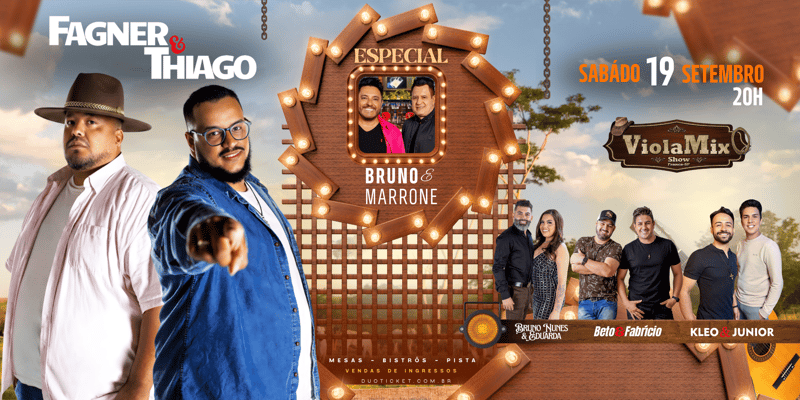 Especial Bruno e Marrone com Fagner e Thiago