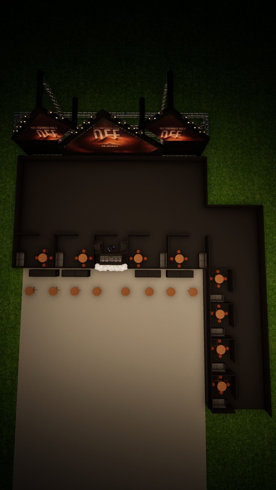 Mapa do evento