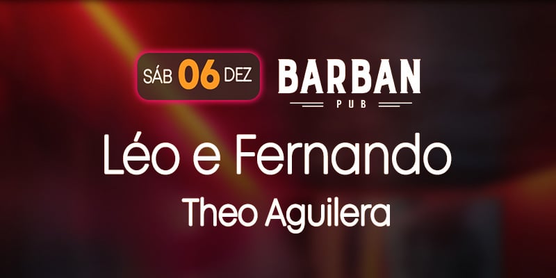 Léo e Fernando. Theo aguilera