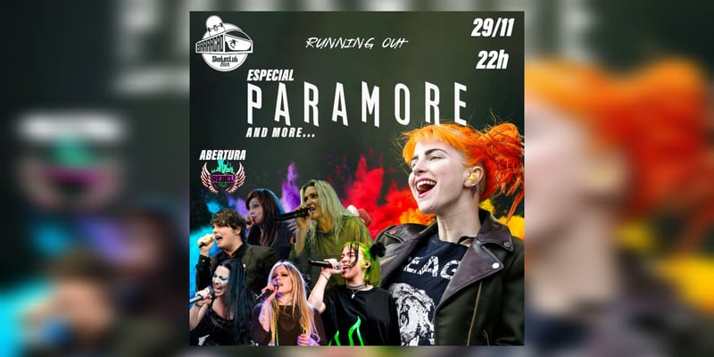 Especial Paramore Banda Runing Out - Abertura Rebel Heart
