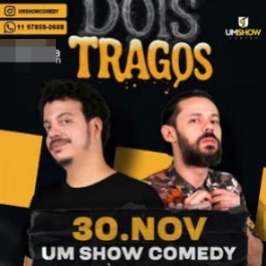 RODRIGO MARQUES E NANDO VIANA EM GUARULHOS NO SHOW: DOIS TRAGOS