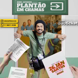 Gabriel Castanheira em Santos