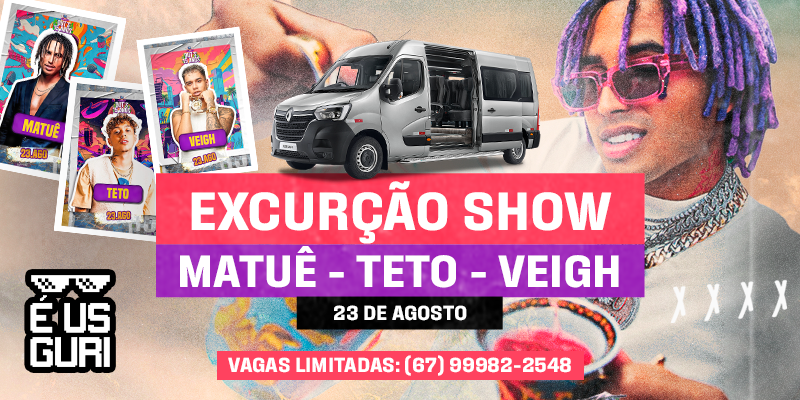 Excursão Show Matuê - Teto - Veigh
