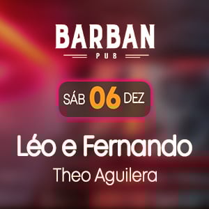 Léo e Fernando. Theo aguilera