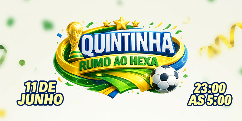 Quintinha rumo ao hexa