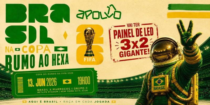 Jogo do Brasil - 13/06