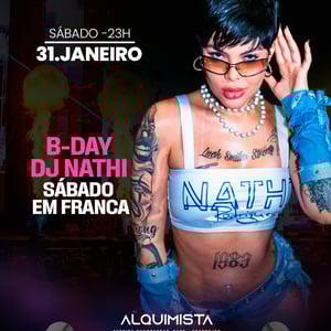 B-Day Dj Nathi - baile do Alquimista