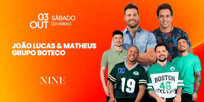 João Lucas e Matheus / Grupo Boteco - NINE