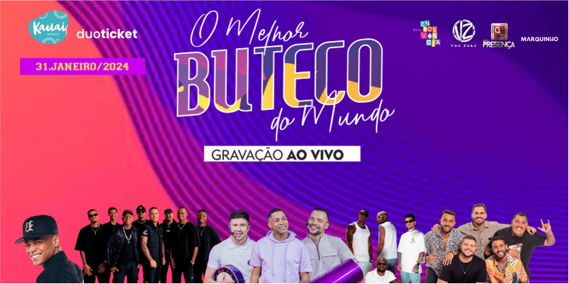 O melhor buteco do mundo - Gravação ao Vivo do DVD