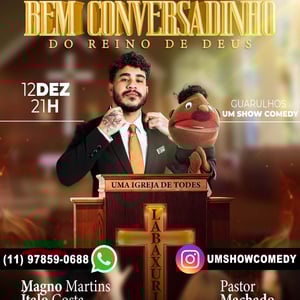 MAGNO MARTINS E PASTOR MACHADO EM GUARULHOS