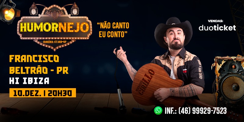 MARCUS CIRILLO em FRANCISCO BELTRÃO - PR (Show Novo)