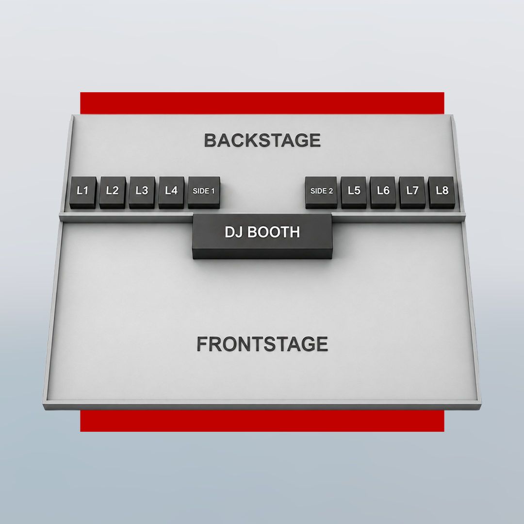 Mapa do evento