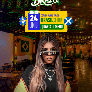 Leblon in Braza - Brasil x Escócia - 24/06