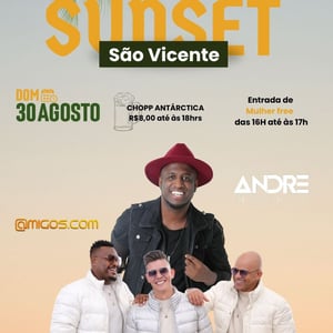 Sunset São Vicente 30/08