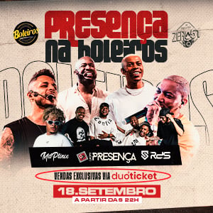 Presença na Boleiros