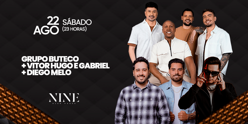 Grupo Buteco + Vitor Hugo e Gabriel + Diego Melo