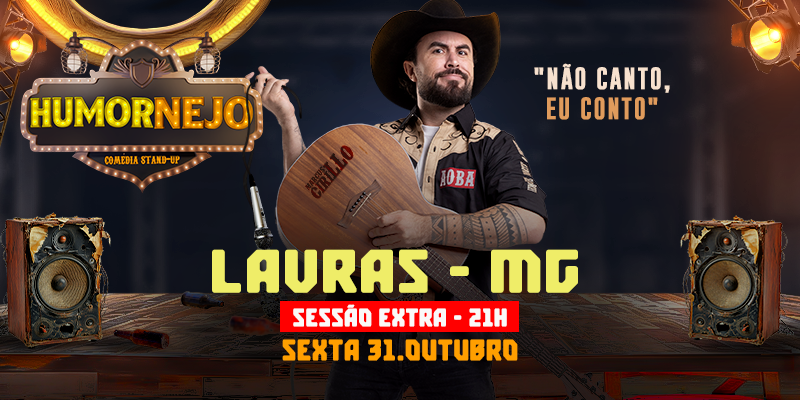 MARCUS CIRILLO em LAVRAS - MG (Show Novo - Sessão Extra)