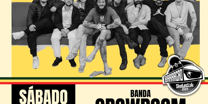 Baile Reggae com Banda GrowRoom