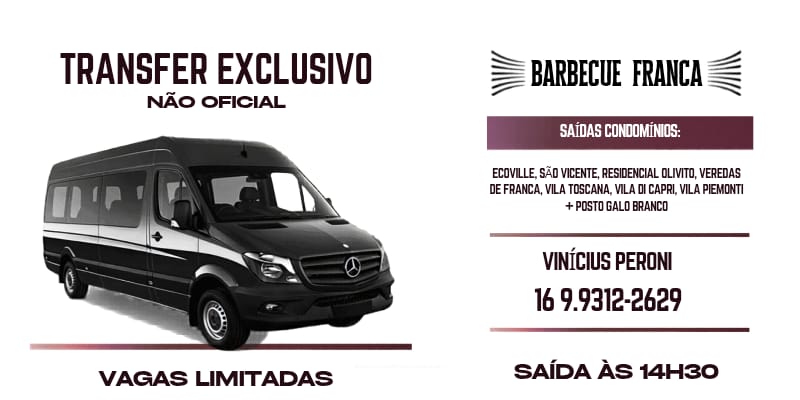 Excursão Barbecue Tour - Franca (Não Oficial)