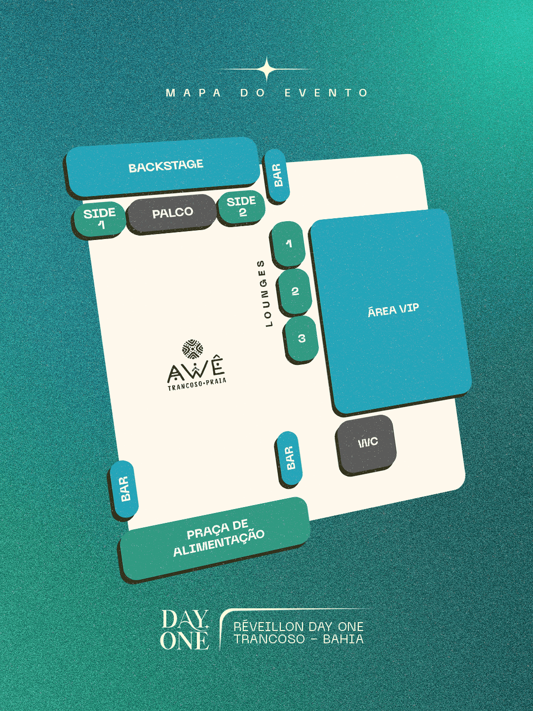 Mapa do evento