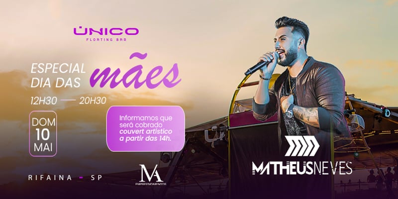 Único - Especial Dia das Mães (Domingo)