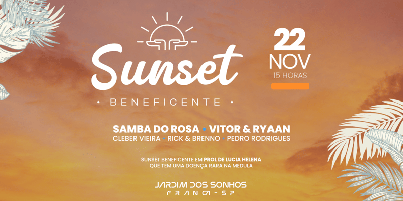 Sunset beneficente 