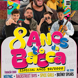 8 anos da Banda Tio Bacca - Especial anos 90/2000