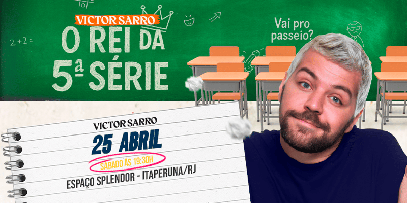 Stand Up Comedy - Victor Sarro em Itaperuna