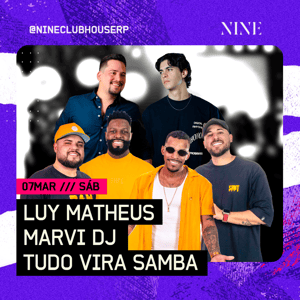 Sábado Nine - 07/03